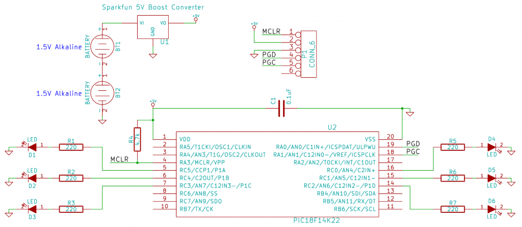 Halloween LED Schematic